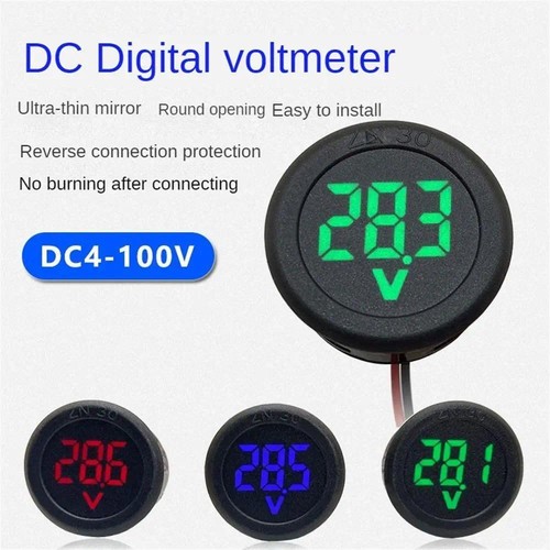 Led digital voltmeter - digital,