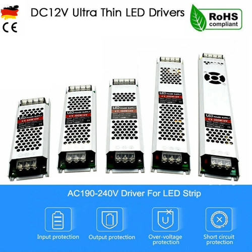 12v led trafo treiber - dc,