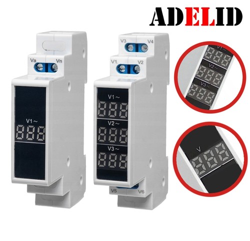 Modular voltmeter 3 - modular, 3-phasen