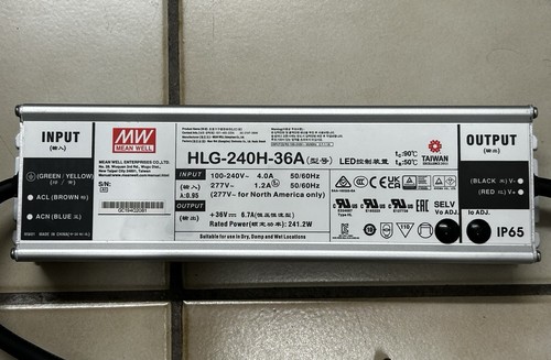 Mean well hlg 240h - mean, hlg-240h-36a