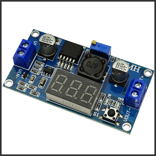 Lm2596s led anzeige dc - led, dc-dc