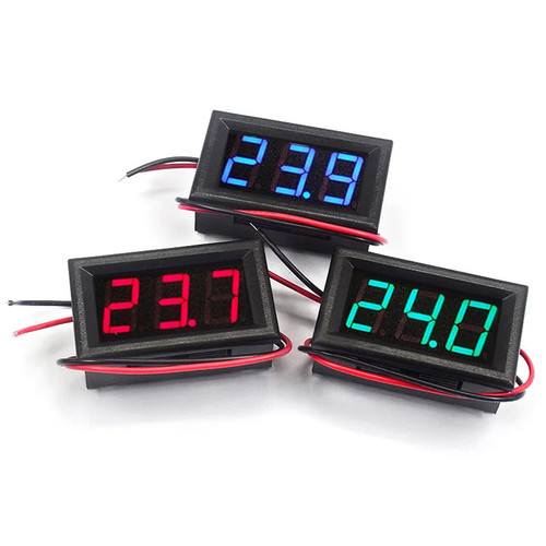 Voltmeter 120v led - dc,
