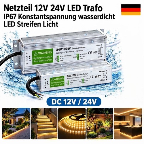 Netzteil 12v 24v led trafo - 24v,