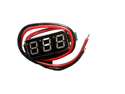 Led voltmeter grün mini - voltmeter, -grün-