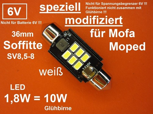 Led soffitte sv8 36mm mit - soffitte, sv8,5-8