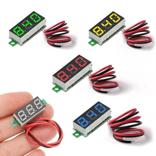 Led voltmeter mini einbau - voltmeter,
