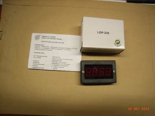 Ldp 235 voltmeter - voltmeter, einbau