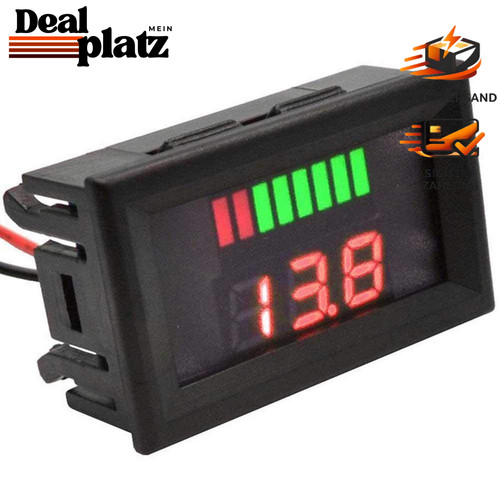 Led digital voltmeter - led,
