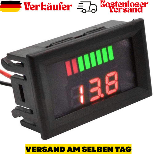 Led digital voltmeter - digital,